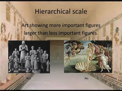 <hierarchical scale art definition>Art is a hierarchical scale that reflects the evolution of human consciousness and societal development, with each era's unique aesthetic standards shaping its own artistic expressions.