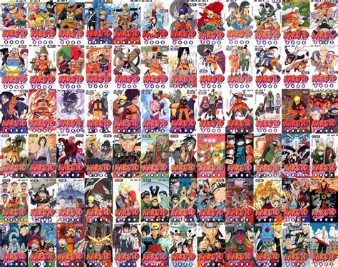 how many naruto books are there how many different versions of the naruto series exist