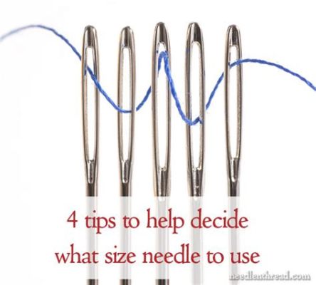 what size needle for embroidery floss What kind of fabric should one choose when working with embroidery floss?