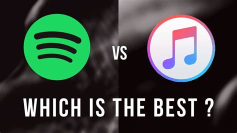 whats better apple music or spotify? Is it just about the songs?